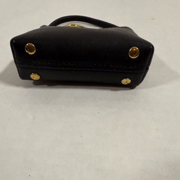 Vintage 80s 90s ETIENNE AIGNER Handbag Keychain Bag Charm - Fob Keychain Bag - Picture 6 of 11